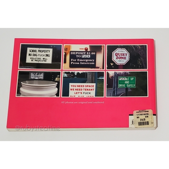 ✨️SALE✨️ 2 for $13✨️ "FUCK this book" photo book, Copyright 2005 - Picture 3 of 10